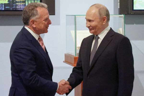 Witkoff meets Putin in Russia as Trump says to ‘get moving’ on peace deal