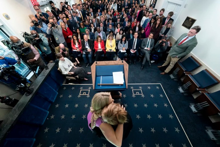 ‘Dignitary harm’: DOJ defends White House AP ban at appeals court