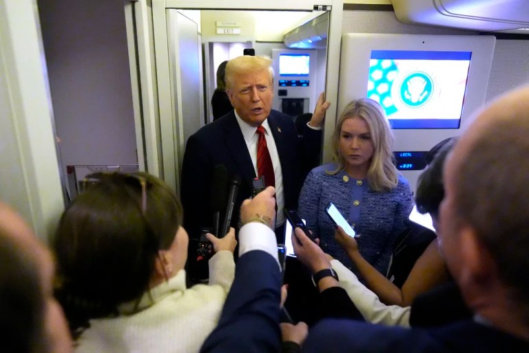 President Donald Trump and his press secretary, Karoline Leavitt, have stepped up their war with the media since taking office.