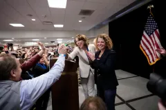 Florida and Wisconsin results offer first glimmer of hope for Democrats since November