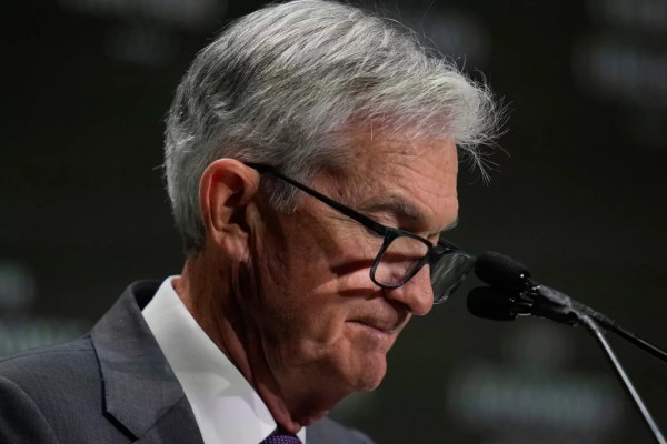 Stock market and dollar slide as Trump slams Powell again