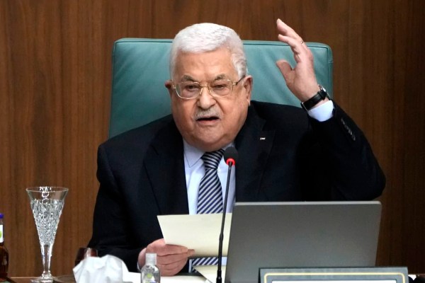 Palestinian Authority president slams Hamas and demands it releases Israeli hostages