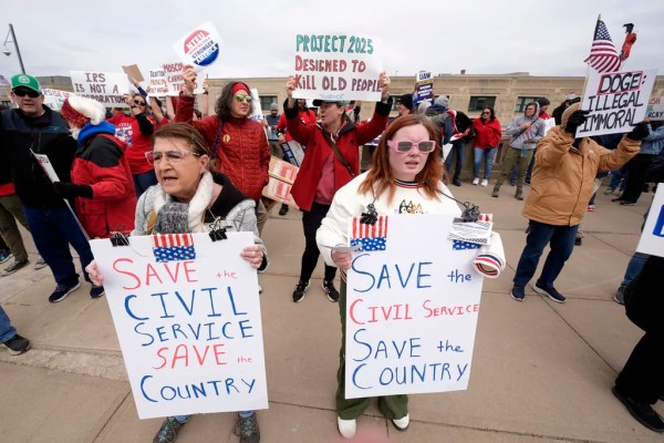 Trump sued by NTEU over plans to end collective bargaining in government unions