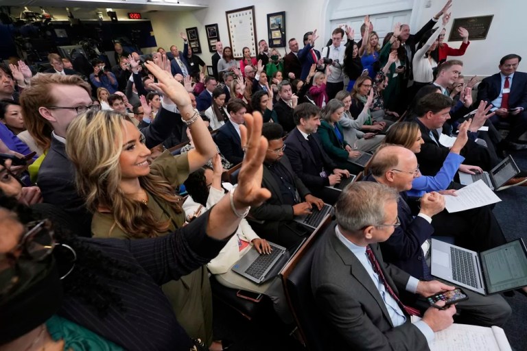 The Trump White House may shake things up in the Brady Press Briefing Room.