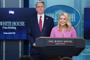 WATCH LIVE: Leavitt and Scott Bessent hold a White House press briefing on Tax Day