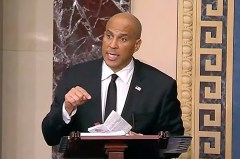 WATCH LIVE: Cory Booker gives lengthy Senate speech against Trump