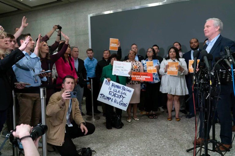 Out of power, Democrats resort to theater and procedure to mount Trump resistance