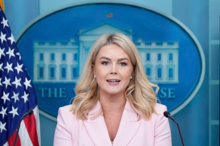 White House hosts influencer press briefing to preview Trump’s first 100 days in office