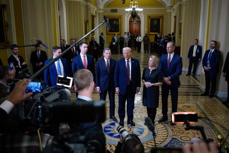 Republicans breathe sigh of relief over Trump’s tariff retreat
