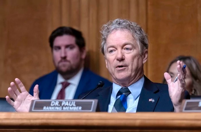 Sen. Rand Paul, R-Ky., ranking member of the Senate Homeland Security and Governmental Affair