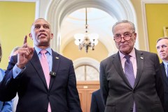 Democrats gear up for anti-Trump PR blitz to mark president’s first 100 days