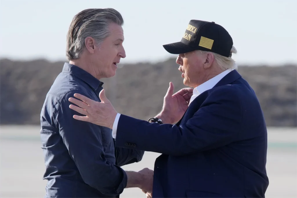 Trump lets Newsom off
the hook for wrecking Hollywood