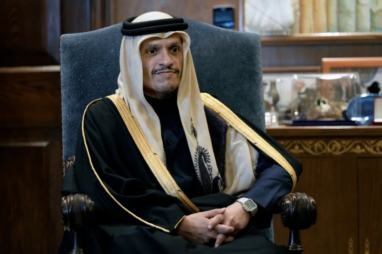 Qatar's Prime Minister Mohammed bin Abdulrahman bin Jassim Al Thani