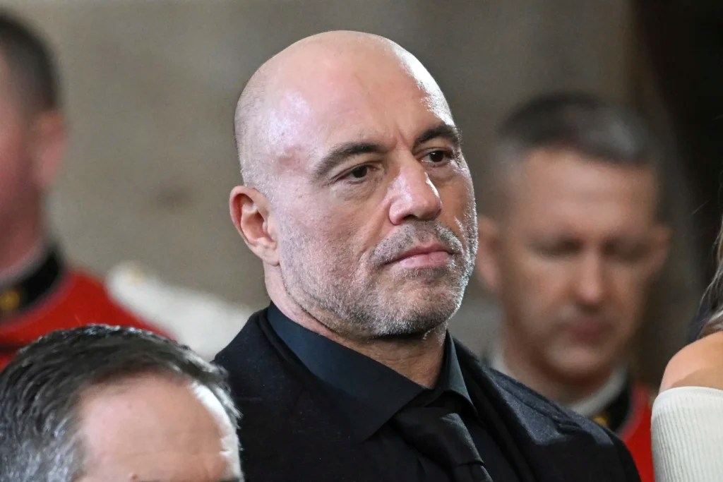Does Joe Rogan agree
with Kanye West’s ‘Heil Hitler’ message?