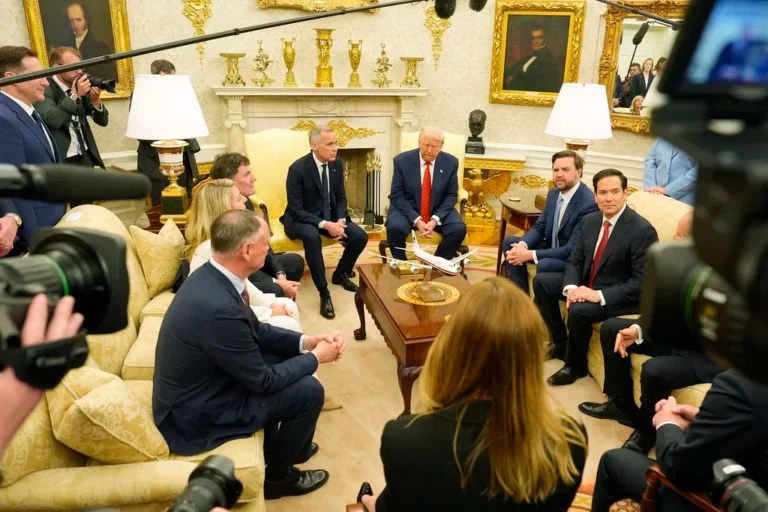 Stephen Miller claims Canadian PM meeting resulted in ‘concrete wins’