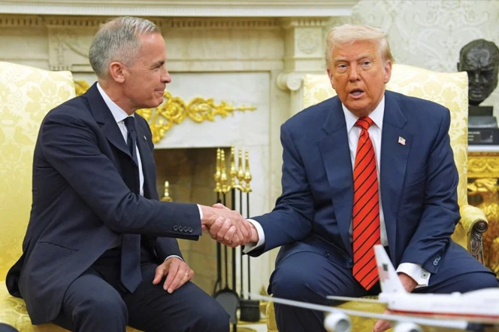 NextImg:WATCH LIVE: Canadian Prime Minister Mark Carney visits the White House