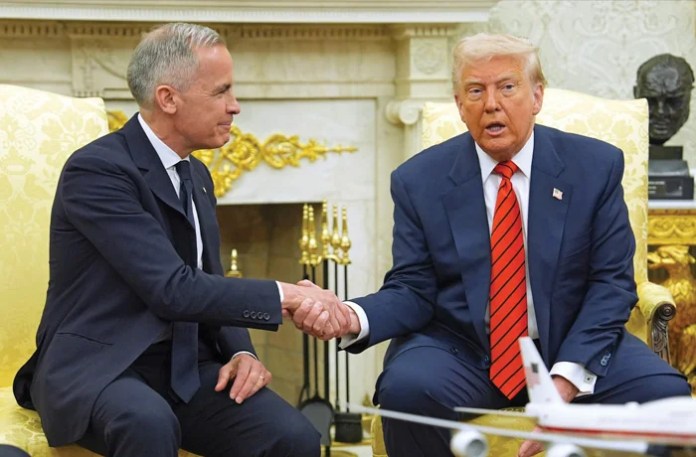WATCH LIVE: Canadian Prime Minister Mark Carney visits the White House