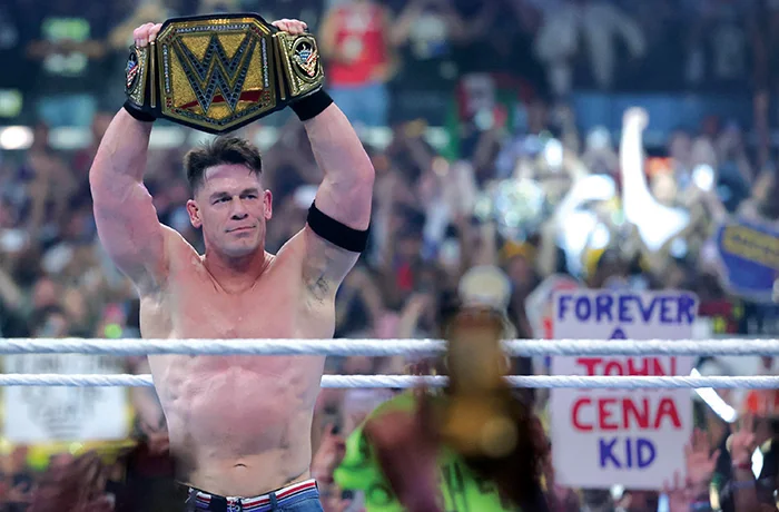 John Cena’s empty throne