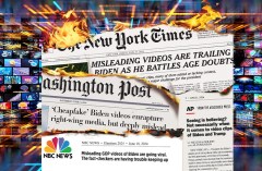 Credibility bonfire: How the leftist media covered up Biden’s physical and mental decline
