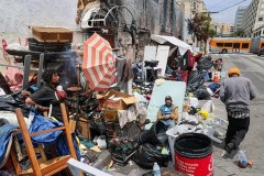 Newsom calls on California cities to ban homeless encampments