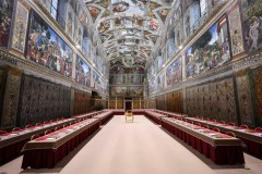 Sistine Chapel prepped for conclave as battle lines are drawn for future of Catholic Church