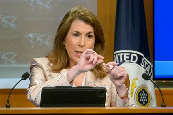 State Department spokeswoman learns Rubio is new national security adviser during live briefing