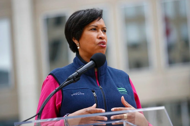 District of Columbia Mayor Muriel Bowser