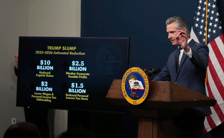 Newsom to roll back healthcare for illegal immigrants as he blames ‘Trump slump’ for $12 billion deficit