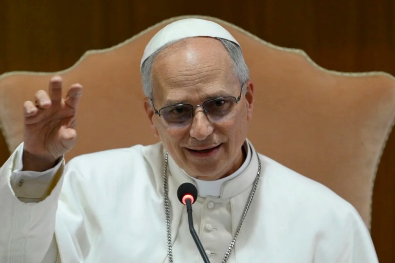 Pope Leo XIV reveals papal name is response to world’s digital revolution, artificial intelligence