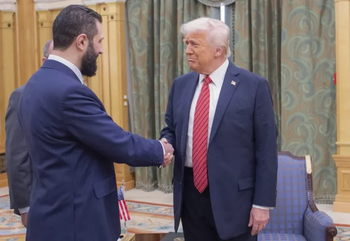 Trump holds a positive
meeting with Syria’s Ahmed al Sharaa, but key questions remain