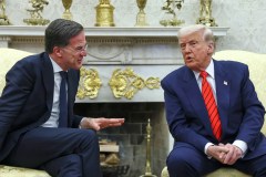 Trump shares adoring texts from NATO chief ahead of 5% defense spending agreement