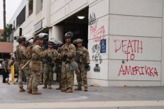 National Guard arrives in Los Angeles to combat ICE protests following Trump order