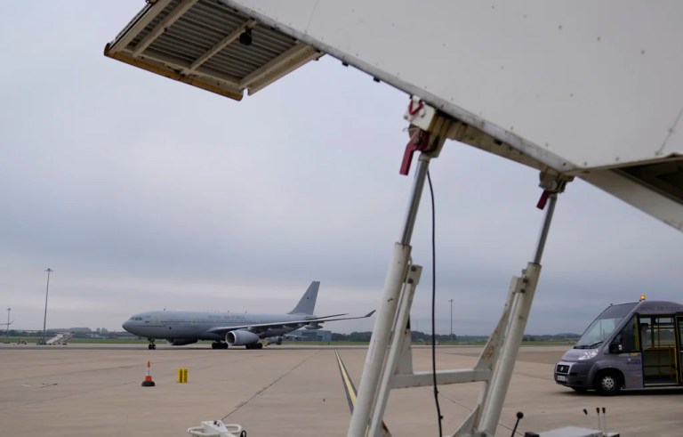 British Air Force base infiltrated by Palestinian protesters in disturbing security lapse