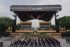 The Army parade was a massive success