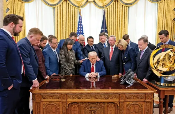 Faith in Trump’s White House: An open door to evangelical Christians
