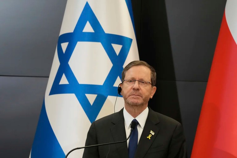 Israeli President Herzog insists ‘we are not dragging’ US into war with Iran following strikes