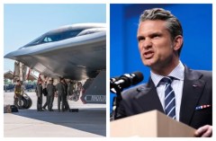 Hegseth to defend ‘very upset’ B-2 pilots’ ‘dignity’ in press conference after leak, Trump says