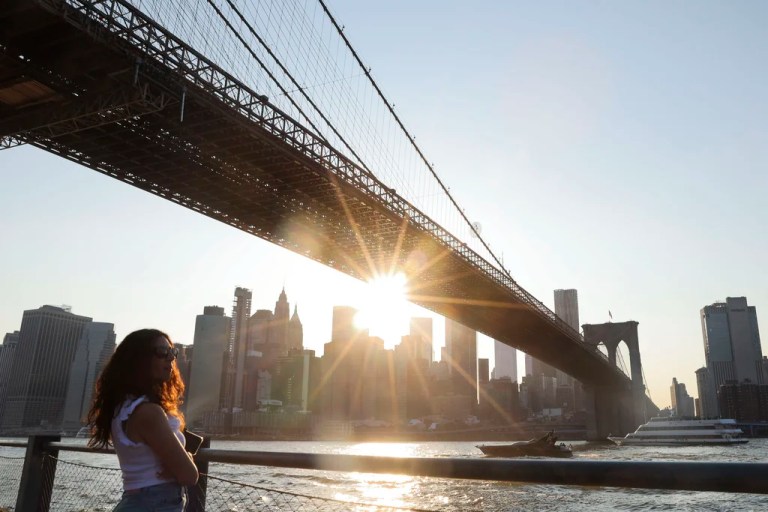 Hochul signs law to allow voters to receive water as NYC candidates fear heat wave will stifle turnout