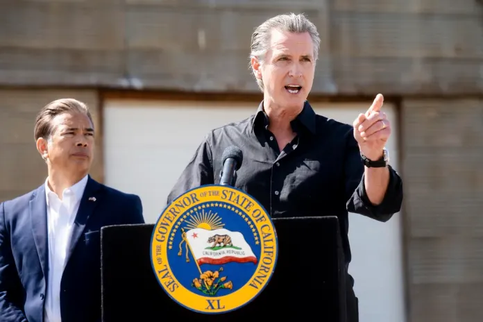 California Gov. Gavin Newsom discusses President Donald Trump's tariffs