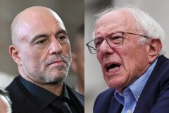 Rogan feuds with Sanders over Trump ‘intimidating’ media with lawsuits