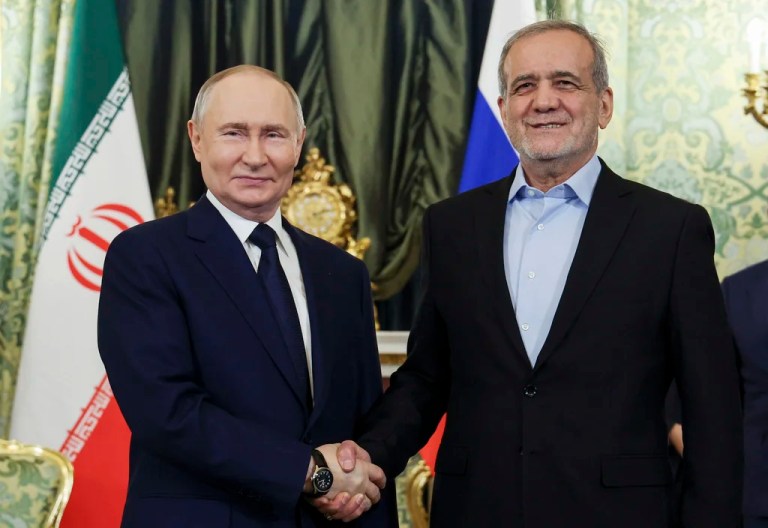 Russia quiet on saving Iran as Trump weighs attacking Tehran