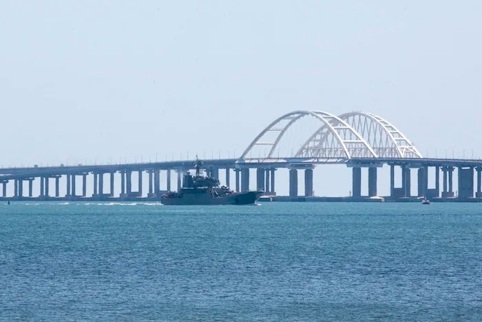 Ukraine targets Kerch Bridge connecting Russia and Crimea