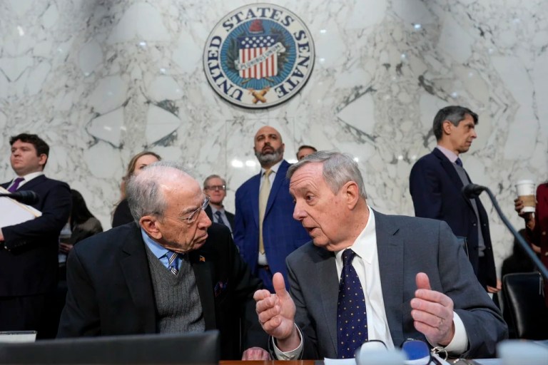 Senate hosts first crop of Trump judicial nominees famous for fighting Biden in court