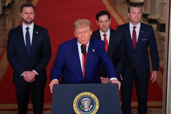 Trump says US military ‘totally obliterated’ Iran’s nuclear sites in White House address