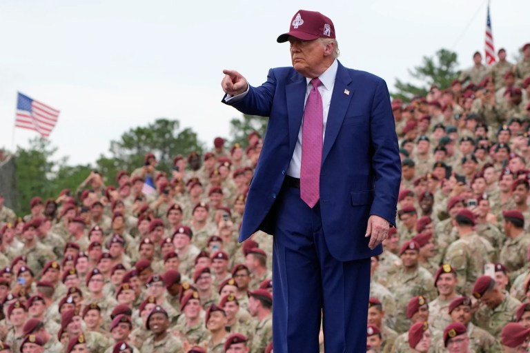 Army secretary shoots down claims that military parade celebrates Trump
