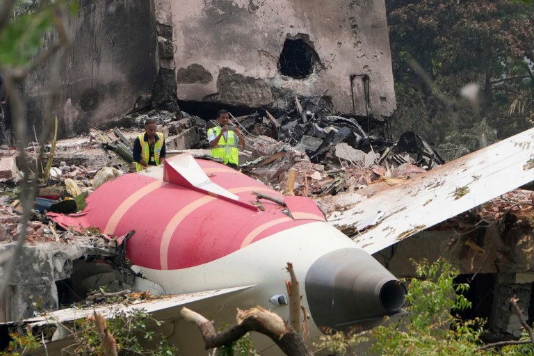 Death toll in Indian plane crash climbs to 270 as search teams find more bodies