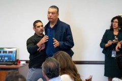 Padilla aghast that Noem did ‘not know’ him at press conference where he was detained