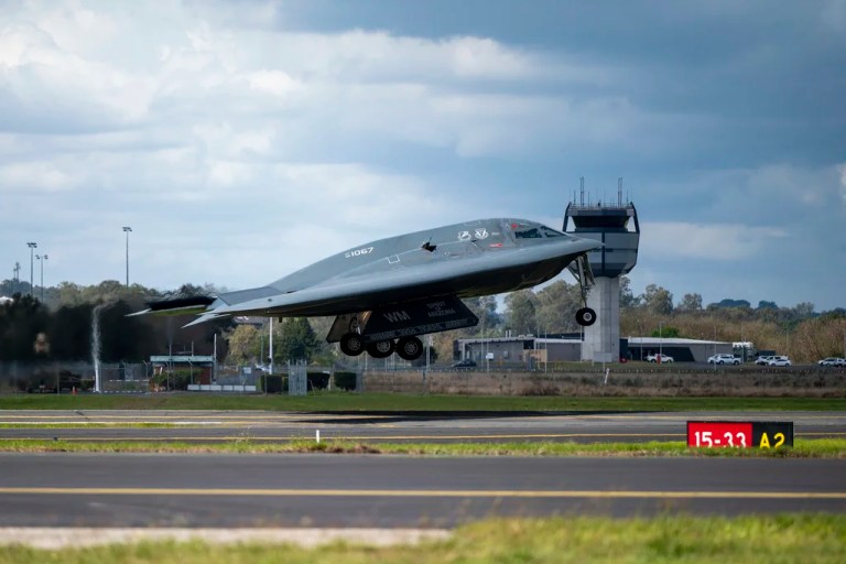 B-2 stealth bombers appear to be heading to Guam ahead of Trump decision on Iran strike
