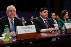 Expanding ICE protests put Democratic governors’ immigration policies in focus