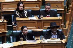 New Zealand Parliament suspends 3 Maori lawmakers for haka protest